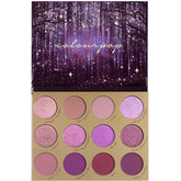 Colourpop Enchanted Eyeshadow Palette Matte Shimmery Metallic Cruelty-Free Purples Pinks